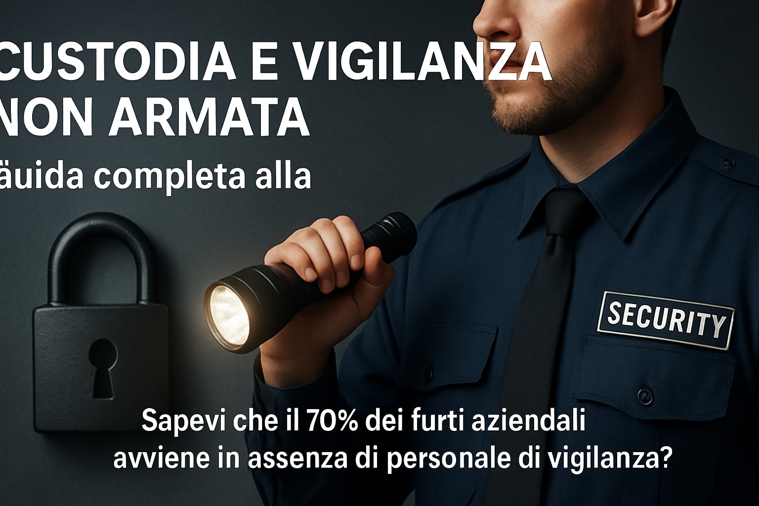 Custodia e Vigilanza Non Armata 2026