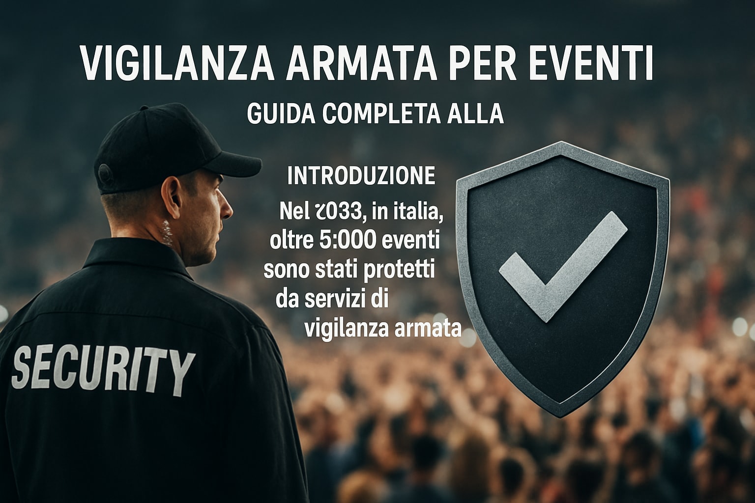 Vigilanza Armata per Eventi 2026
