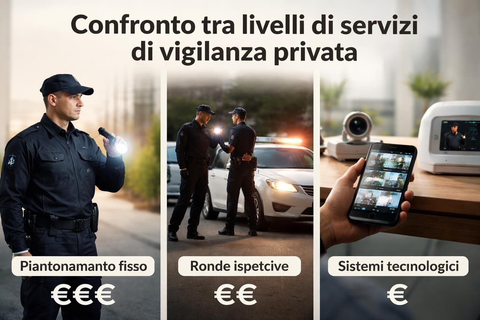 Prezzi Vigilanza Privata 2026: i Migliori Servizi a Confronto