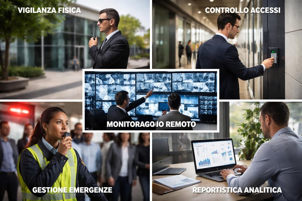 Componenti di un servizio sicurezza integrato