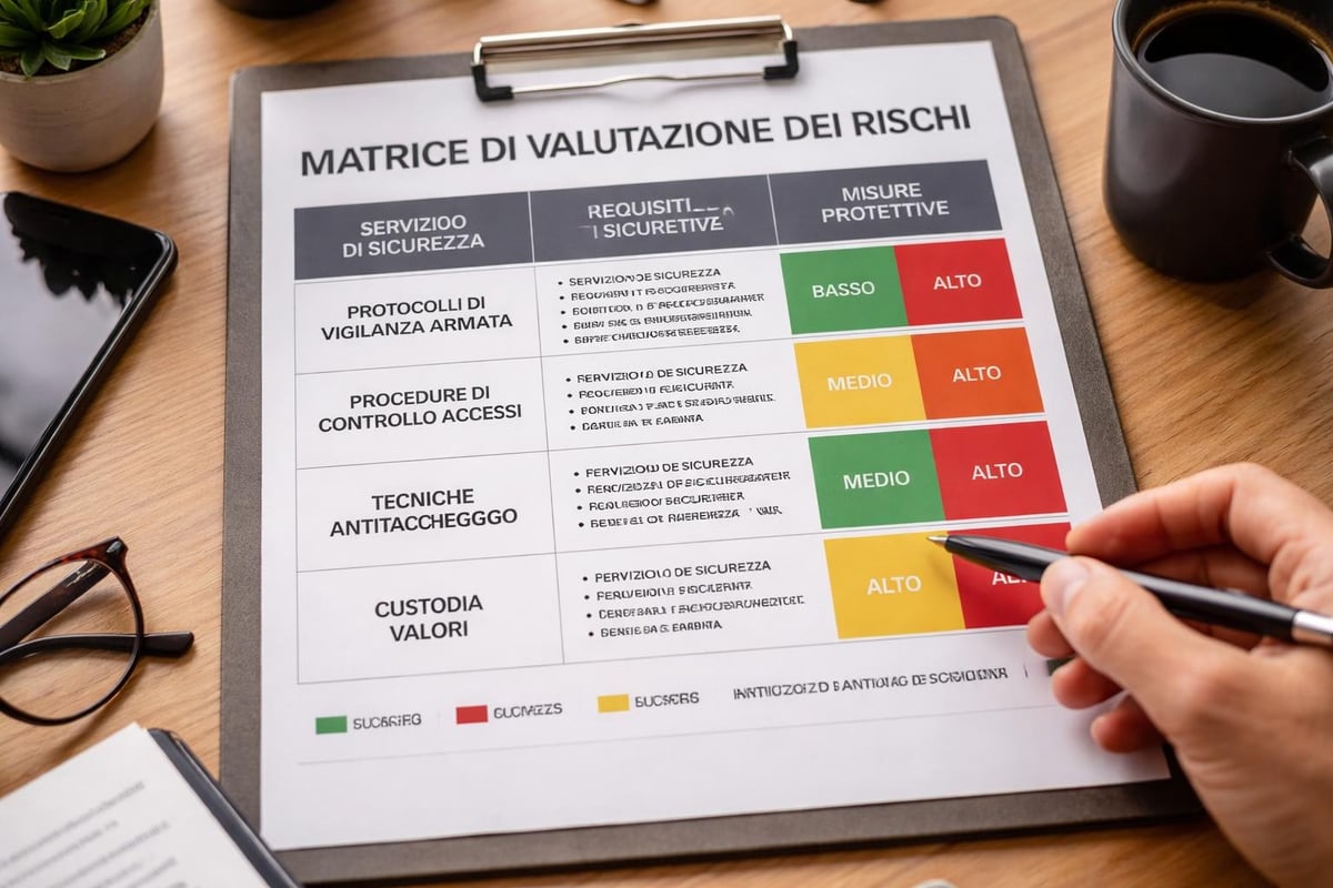 Protocolli sicurezza settori vigilanza